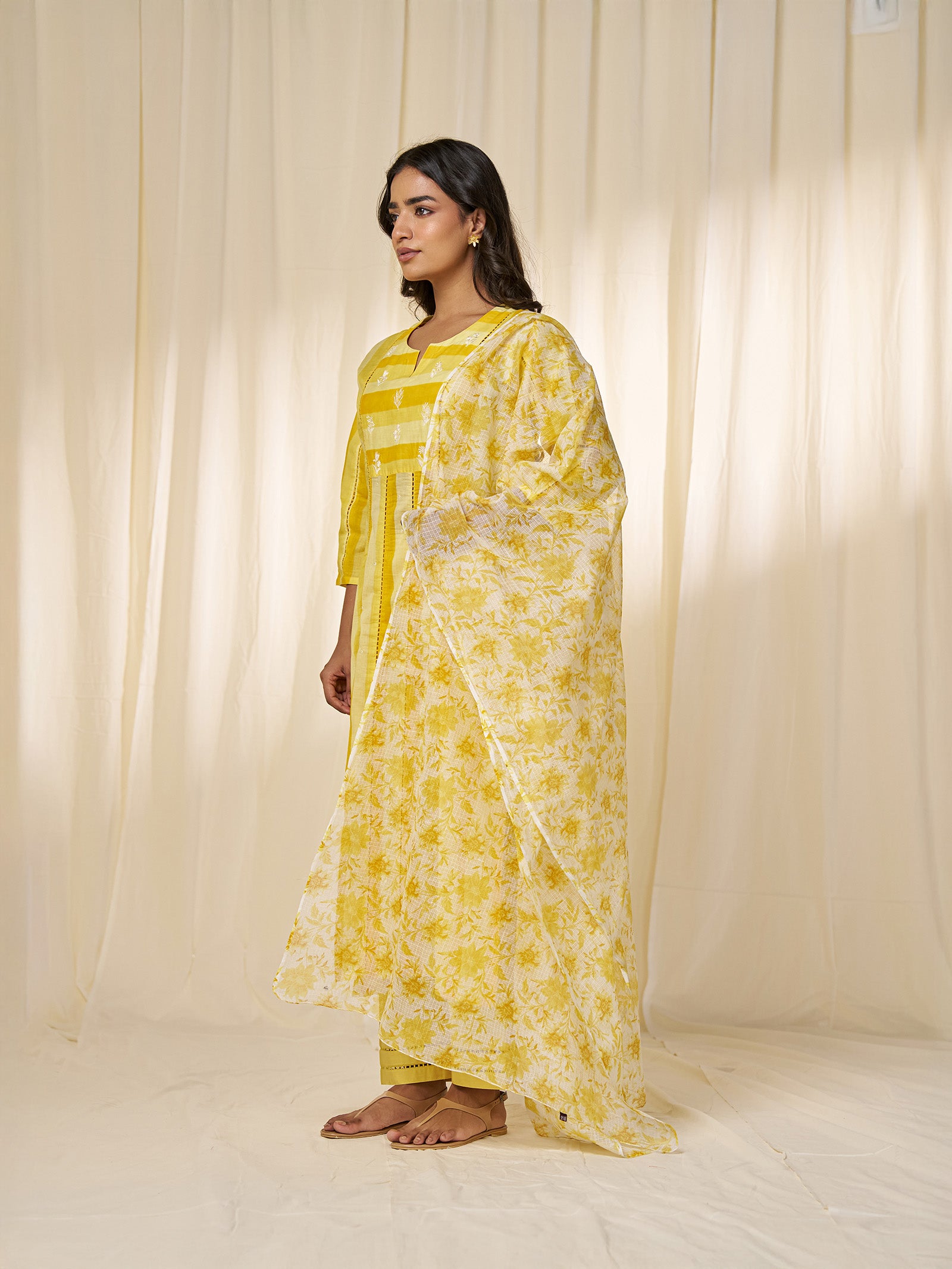 Mimosa Kota Doria Dupatta
