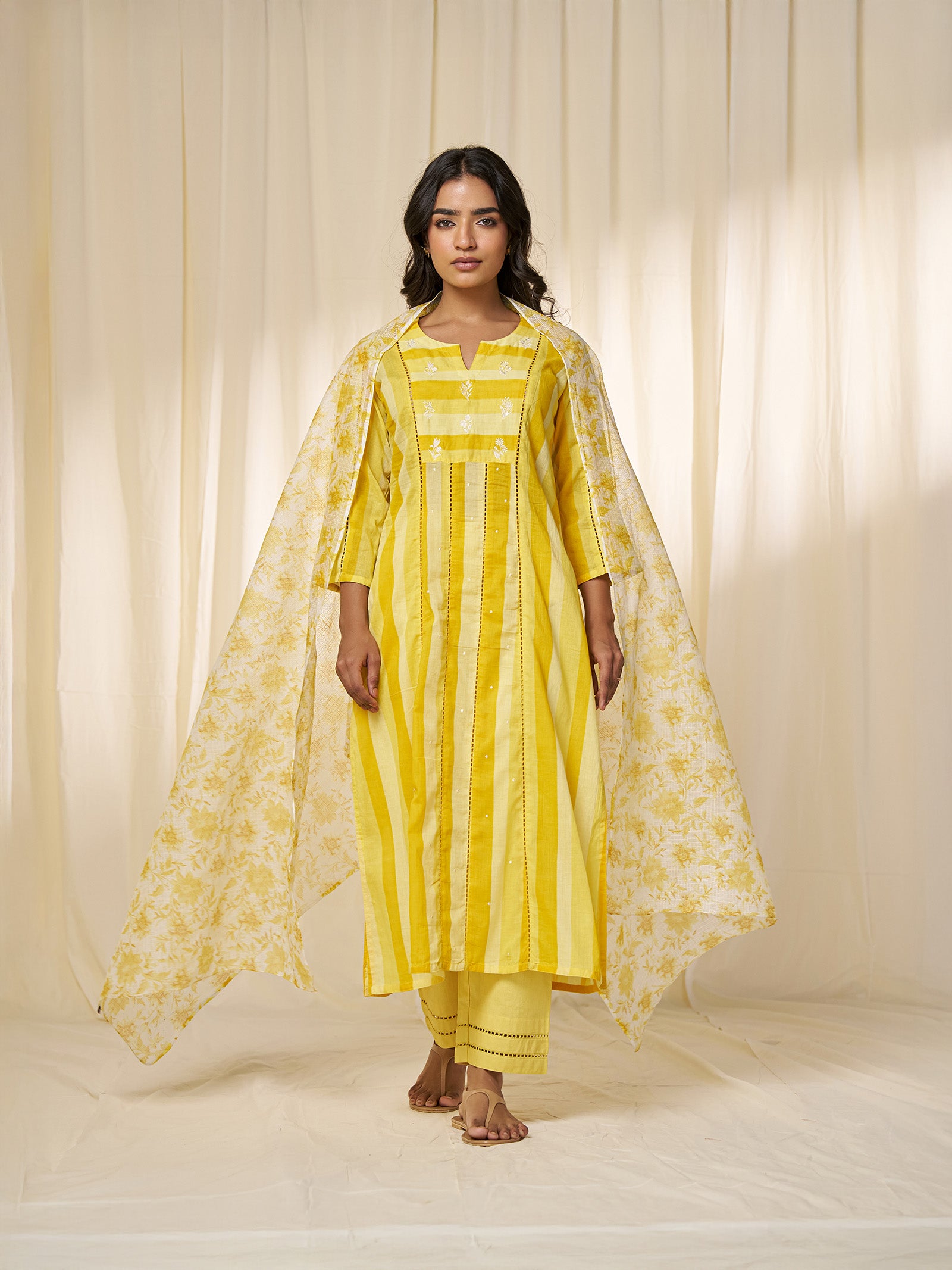 Mimosa Kota Doria Dupatta