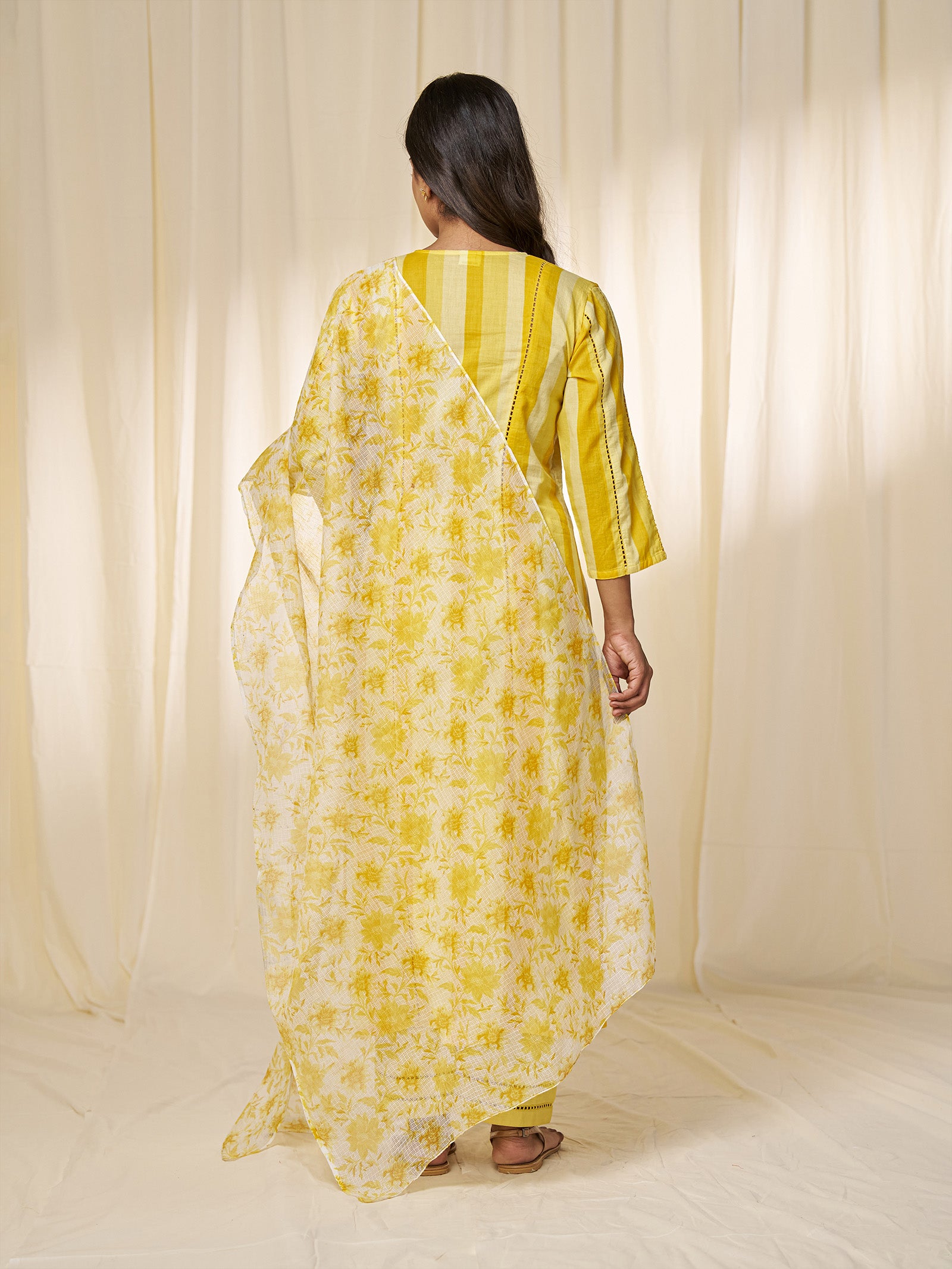 Mimosa Kota Doria Dupatta