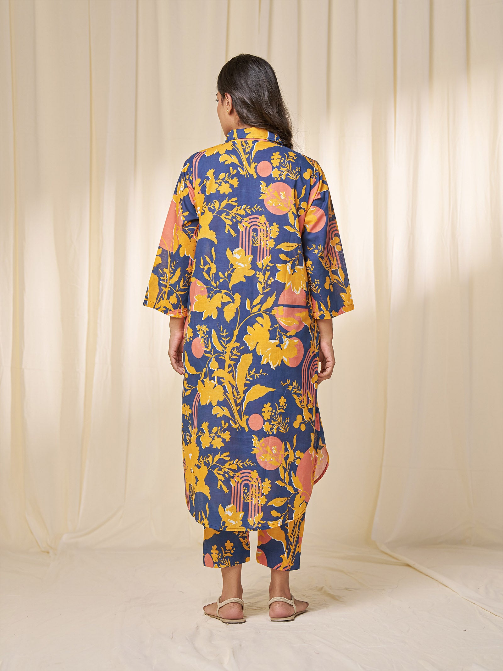 Midnight Sun Voile Kurta