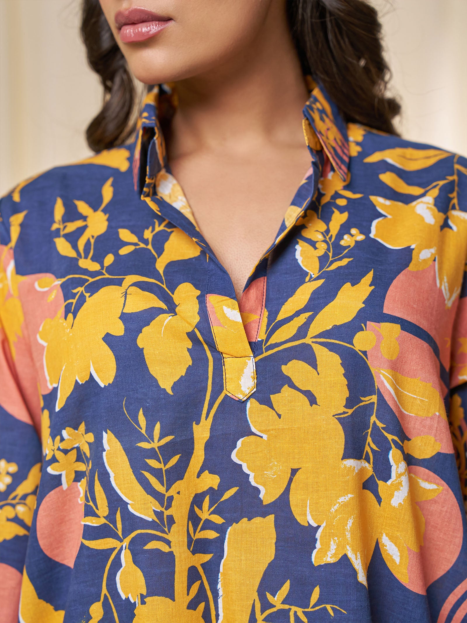 Midnight Sun Voile Kurta