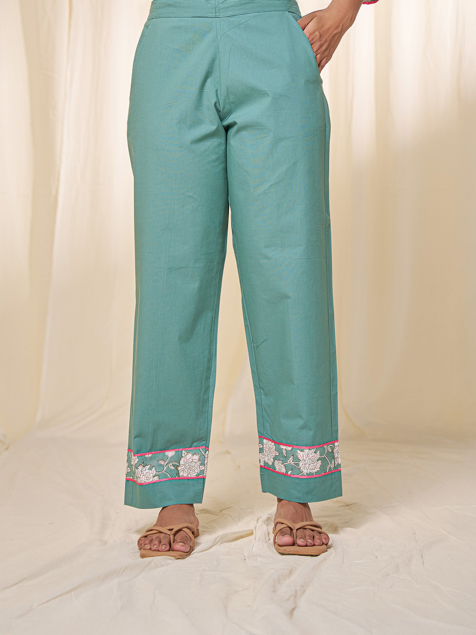 Tulsi Cotton Straight Pant