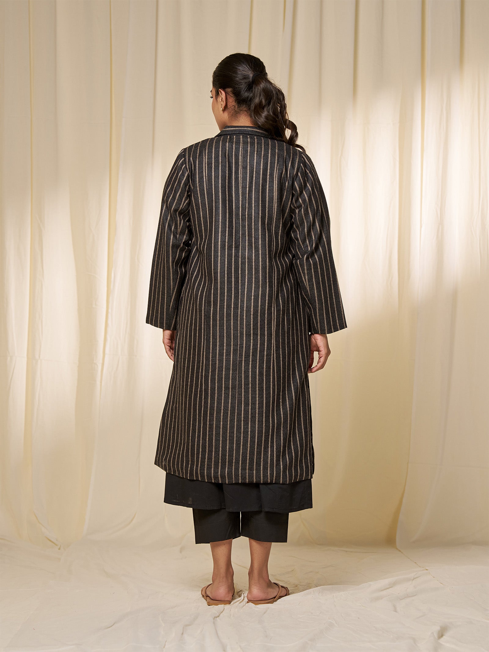 Woollen Overlay Coat