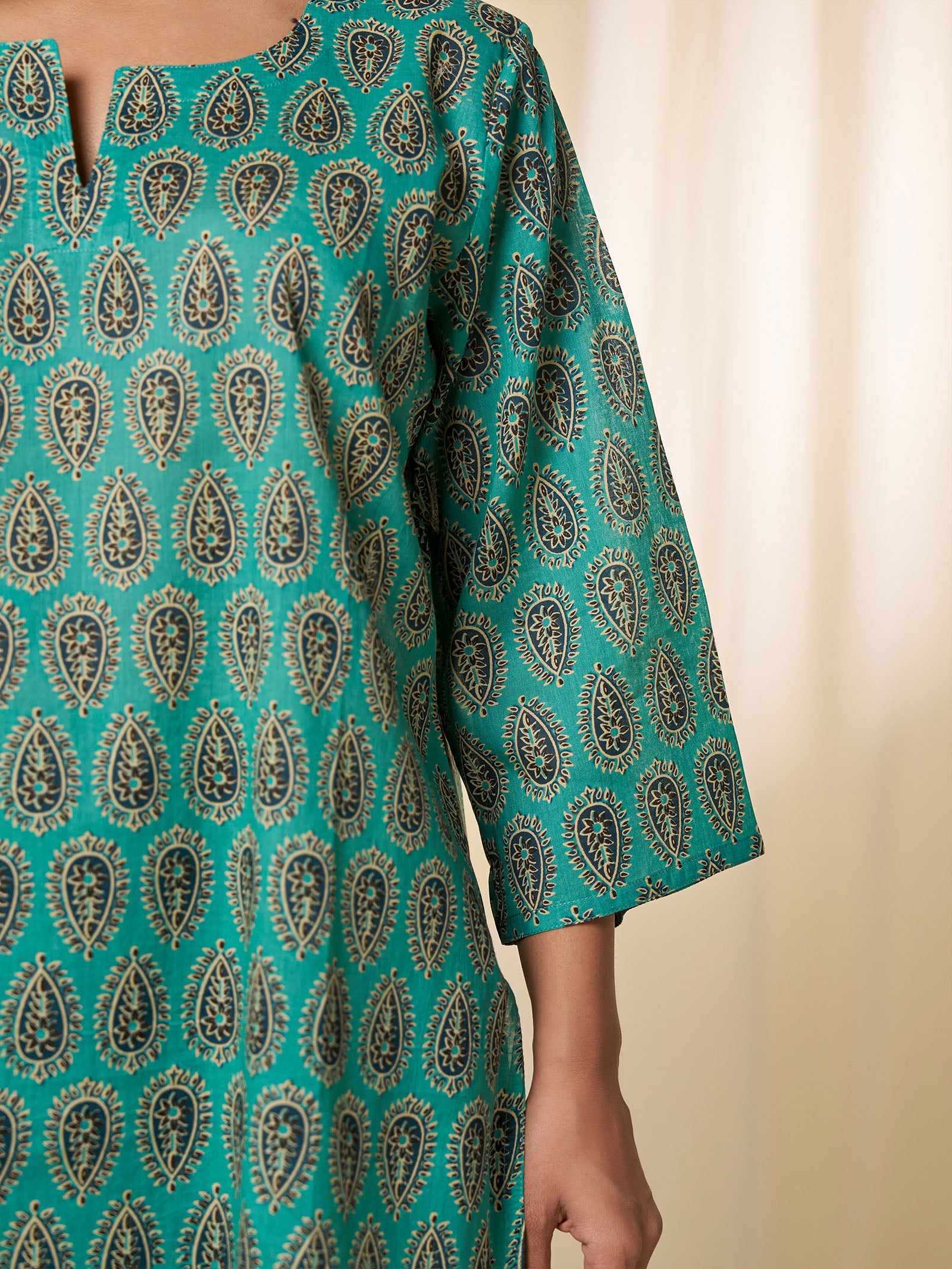 Hare Rama Voile Night Suit