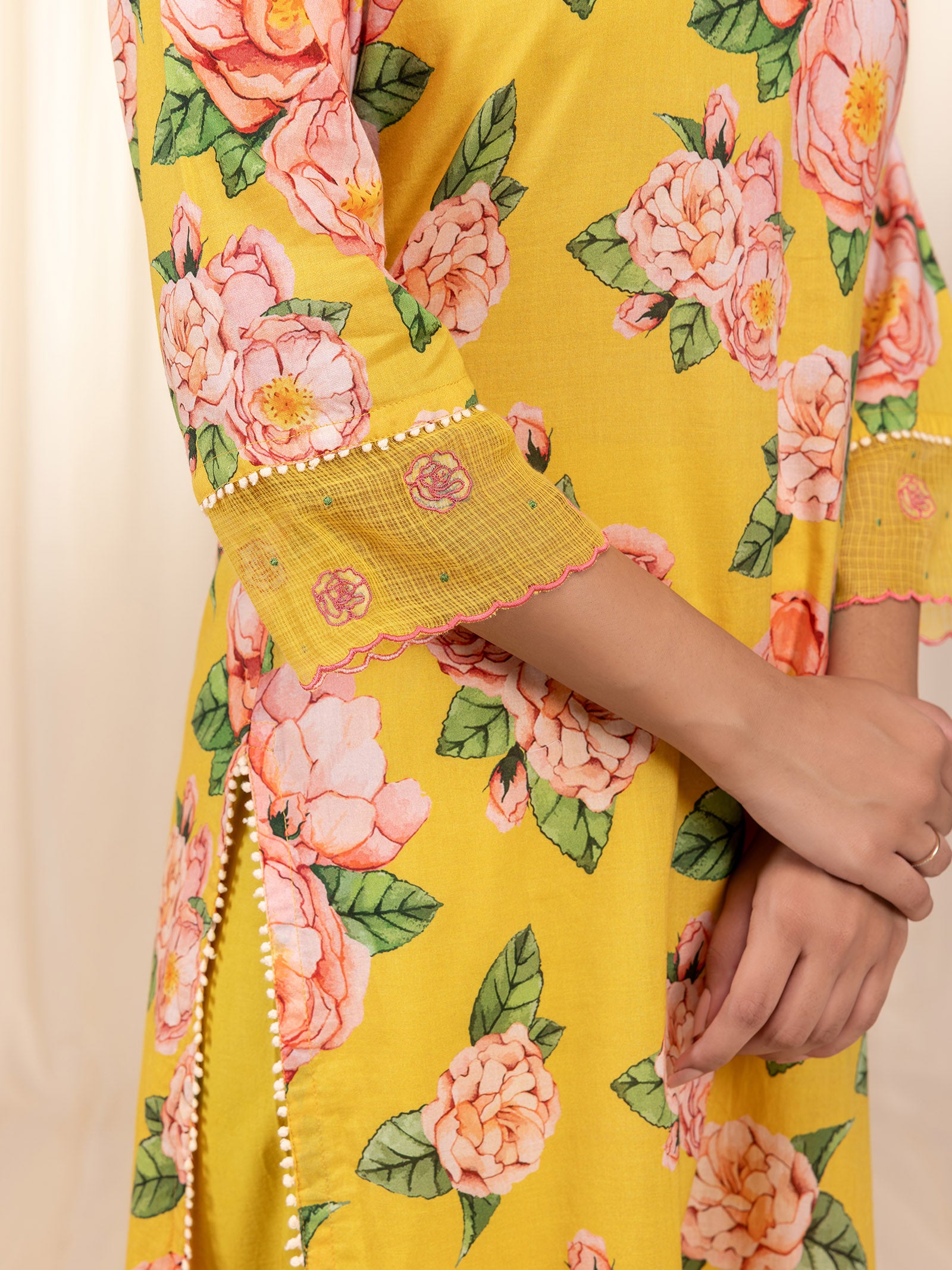 Spanish Sunset Cotton Kurta