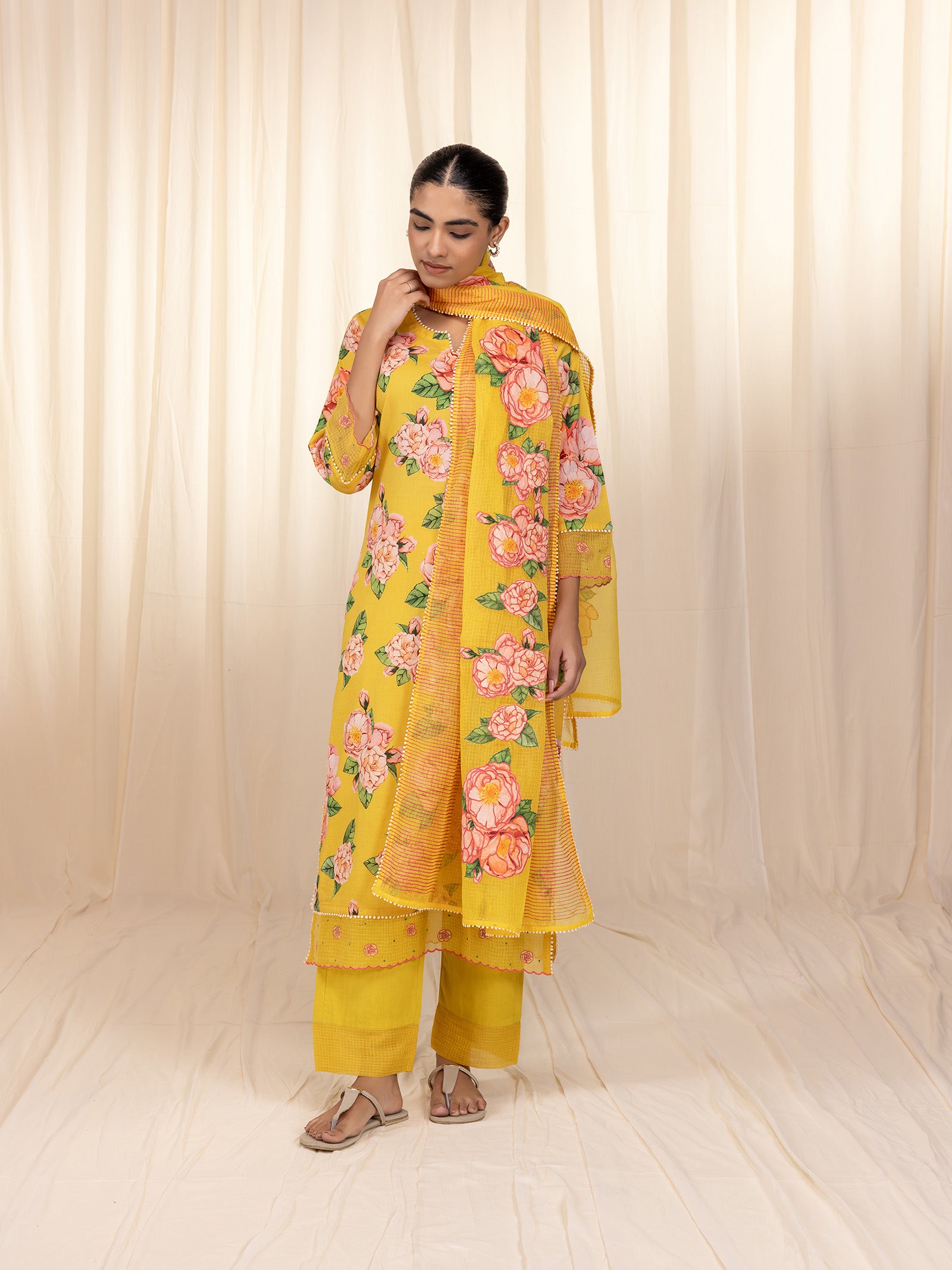 Spanish Sunset Kota Dupatta