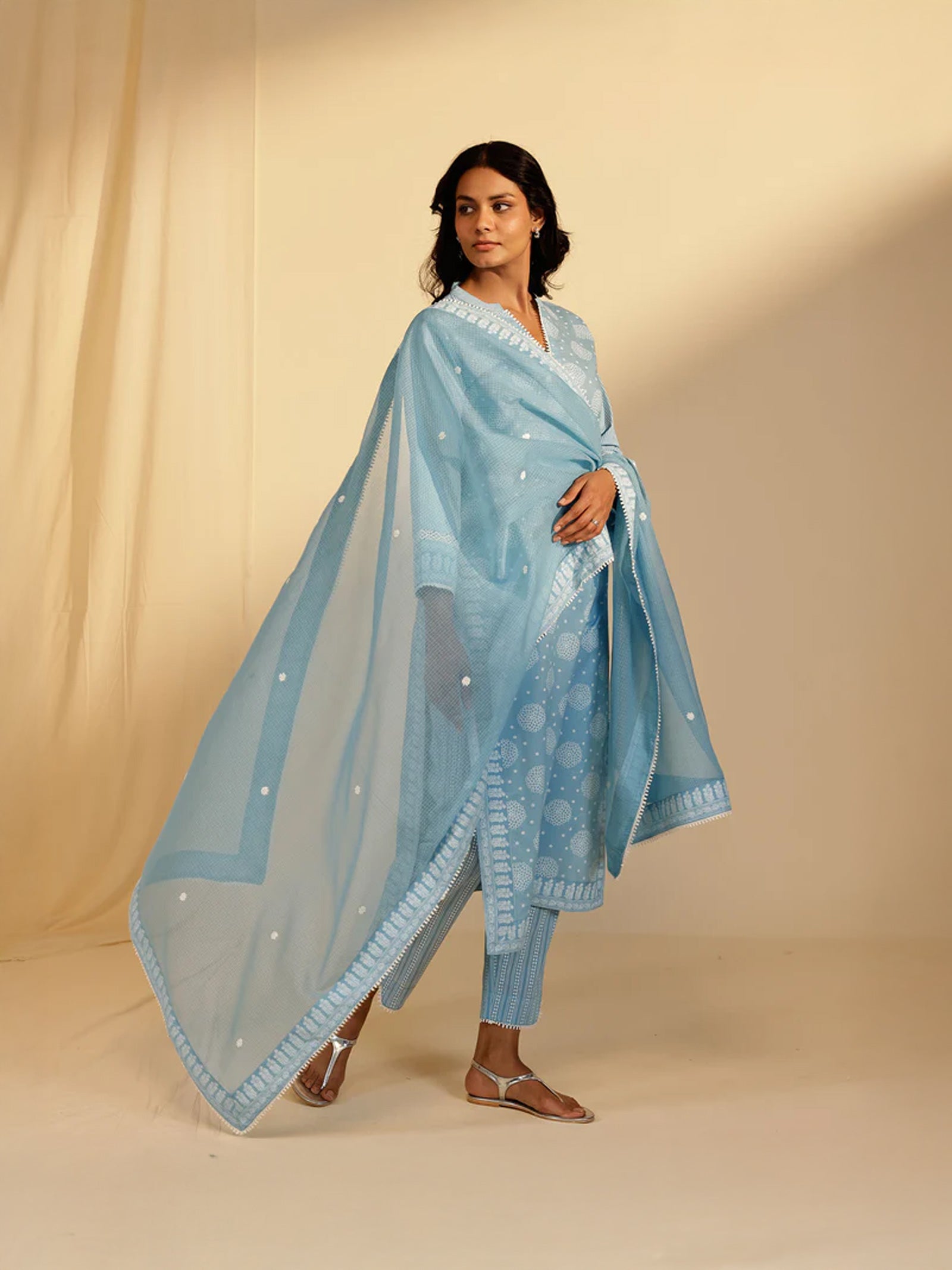 Spin Wheel Kota Dupatta
