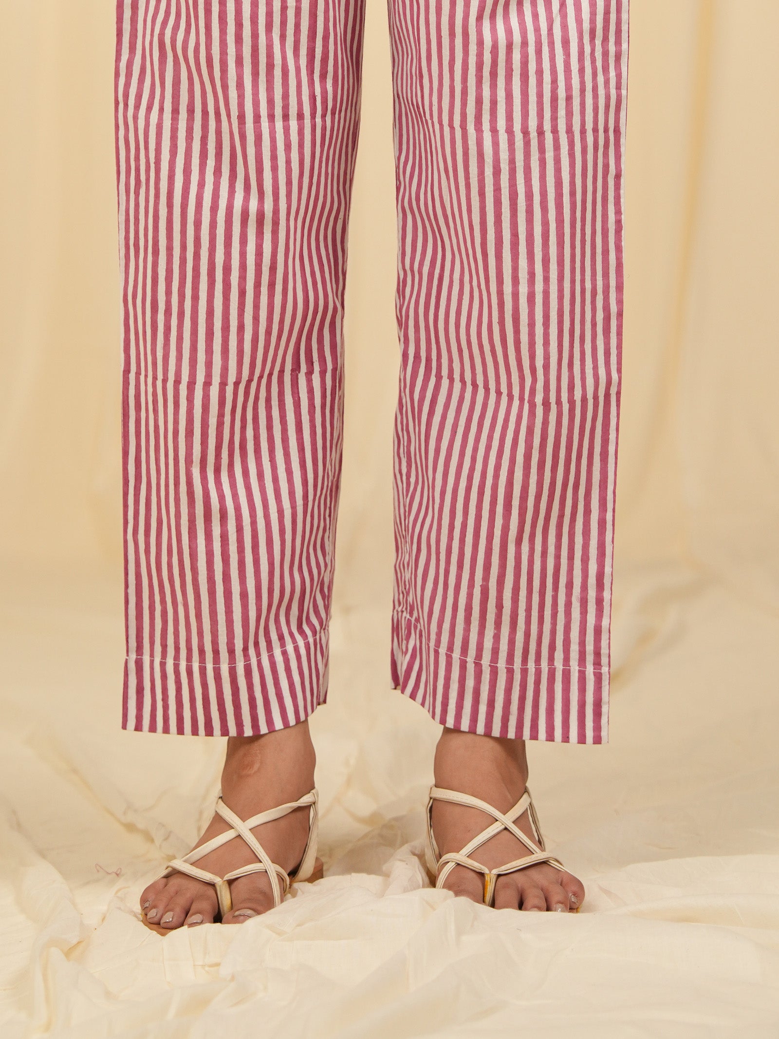 Subha Cotton Straight Pants