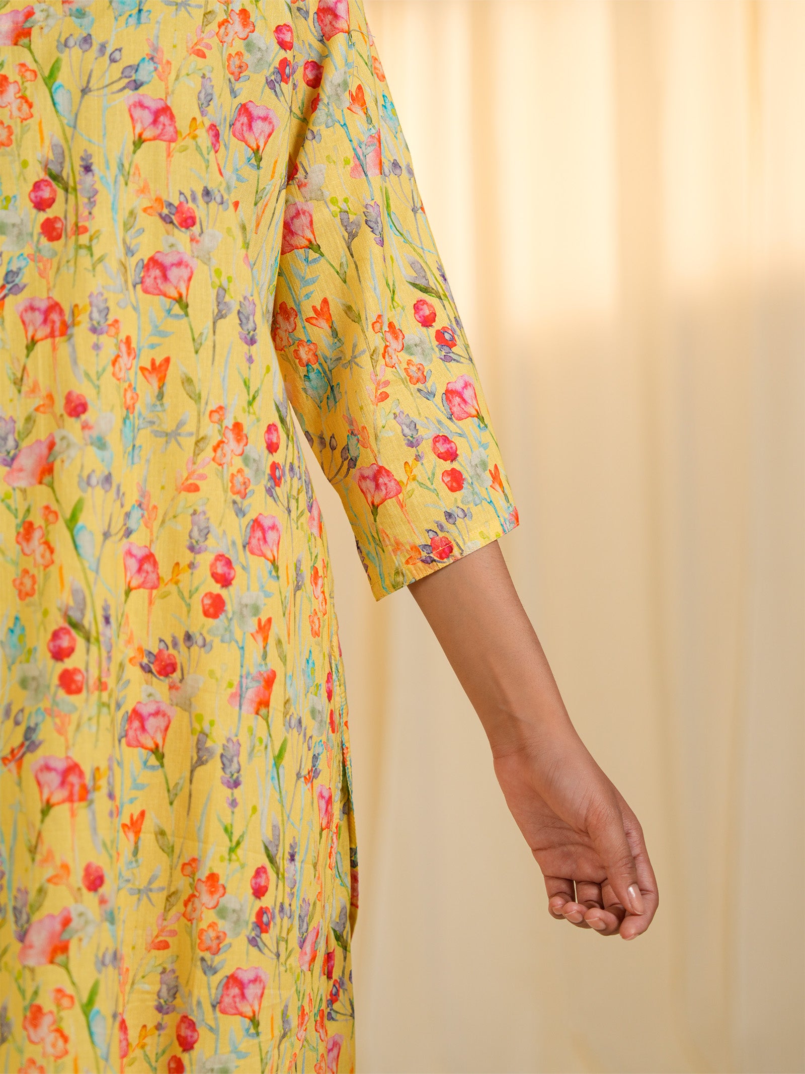 Summer Harvest Cotton Night Suit