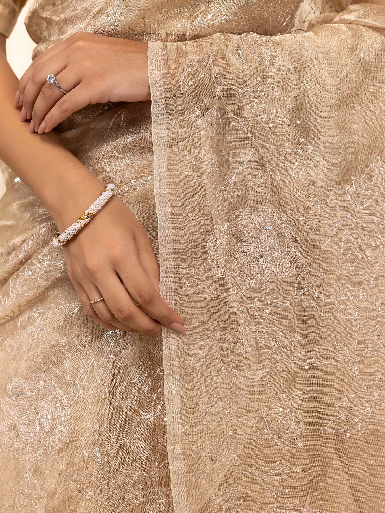 Sunhari Tissue Saree