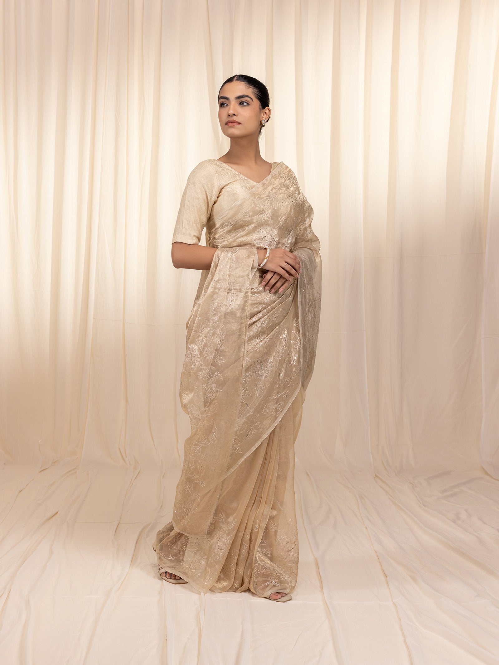 Sunhari Tissue Saree