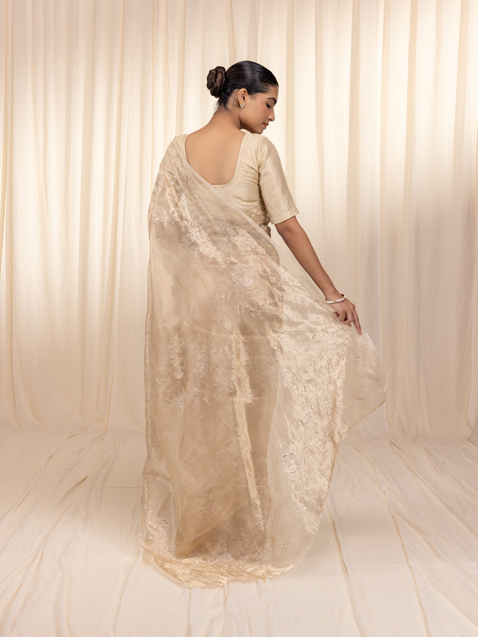 Sunhari Tissue Saree