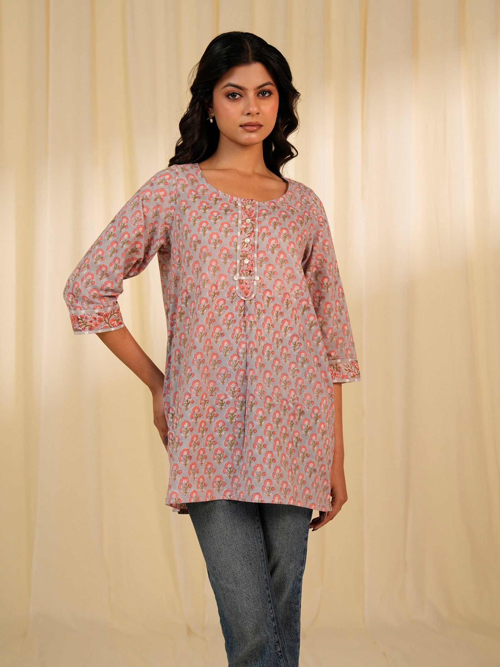Sunkissed Cotton Kurti