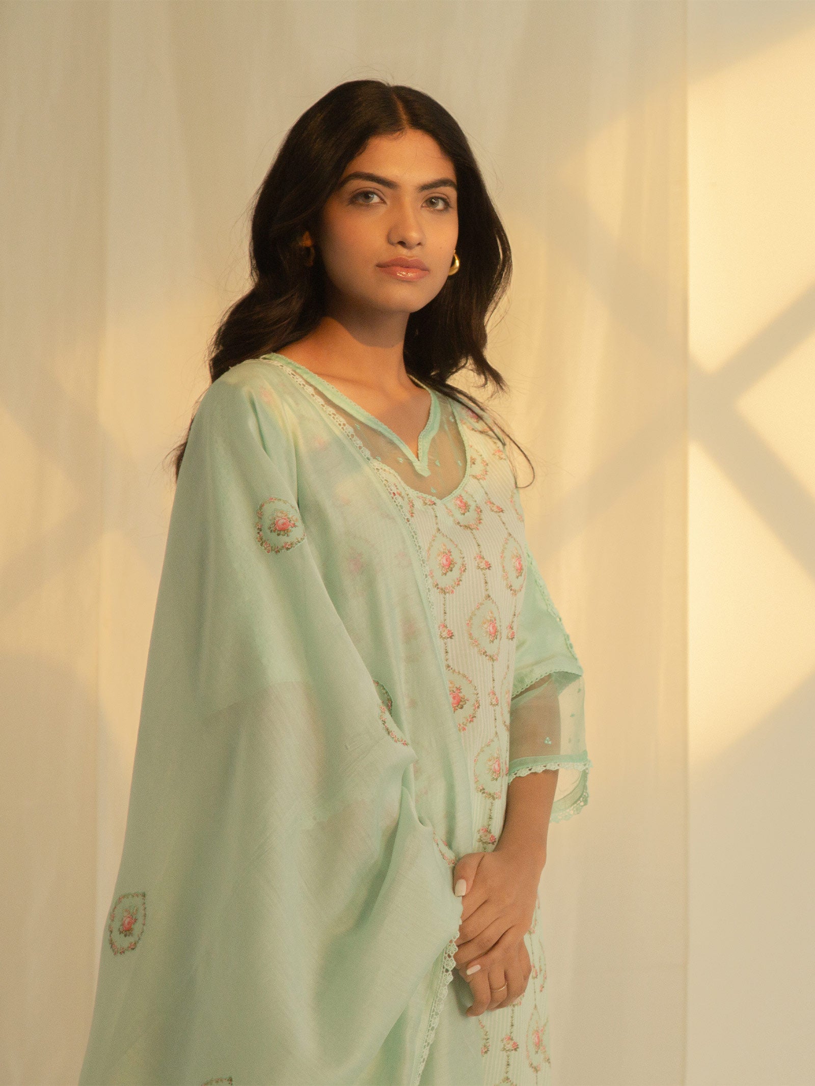 High Tea Cotton Kurta