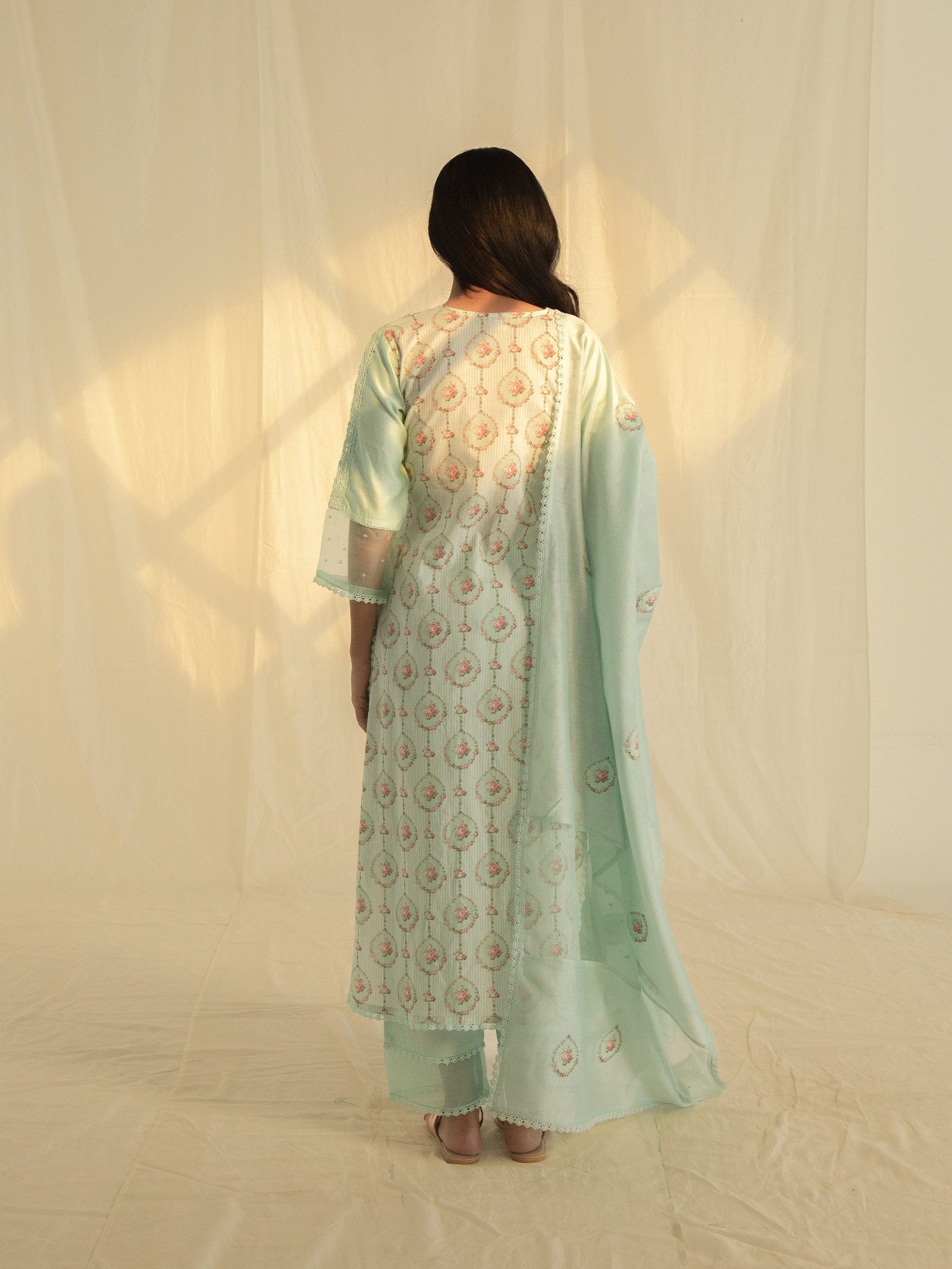 High Tea Cotton Kurta