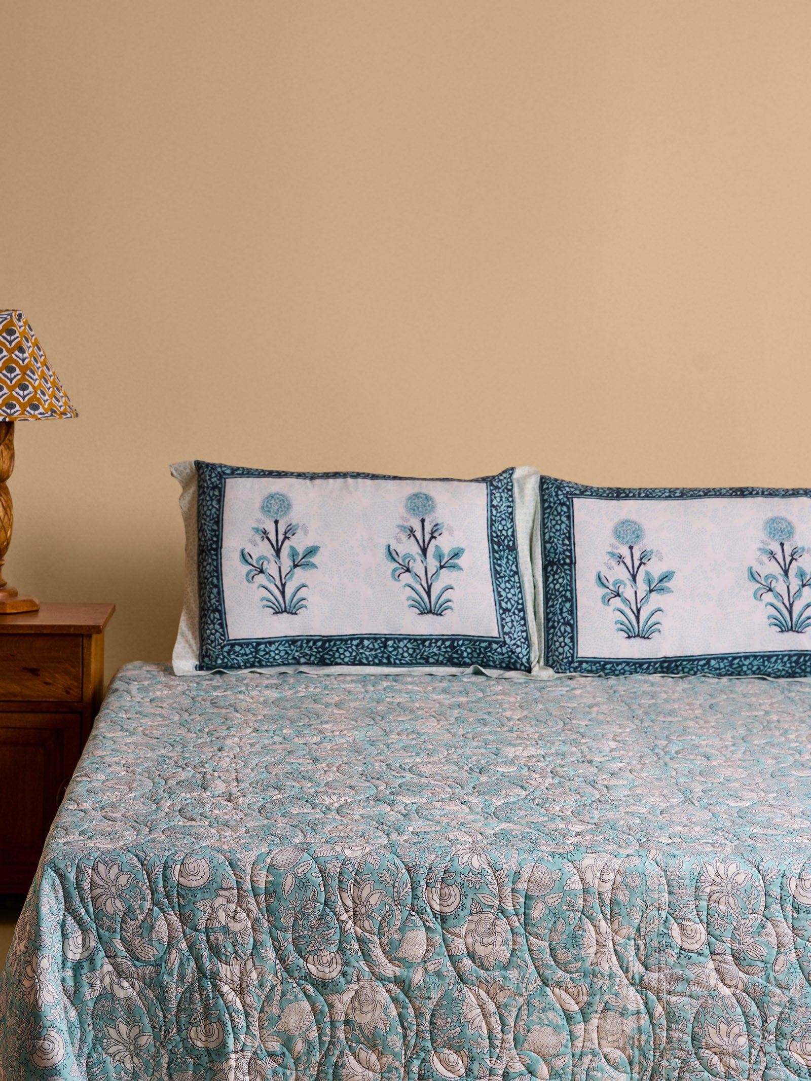 Sea Side Pillow Cover ( Set of 2 )