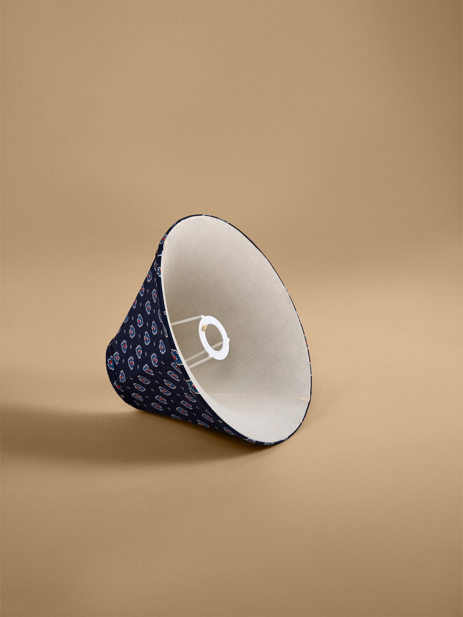 Block-Print Celestial Glow Medium Lamp Shade