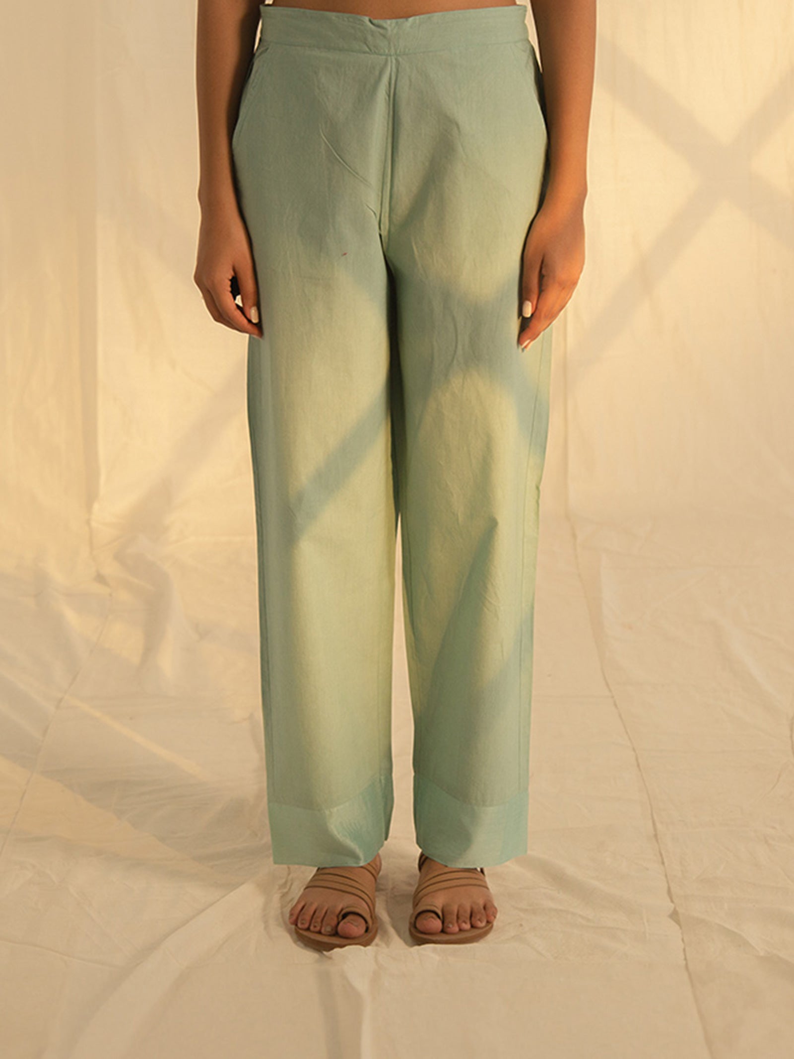 Bandhani Bel Cotton Straight Pant