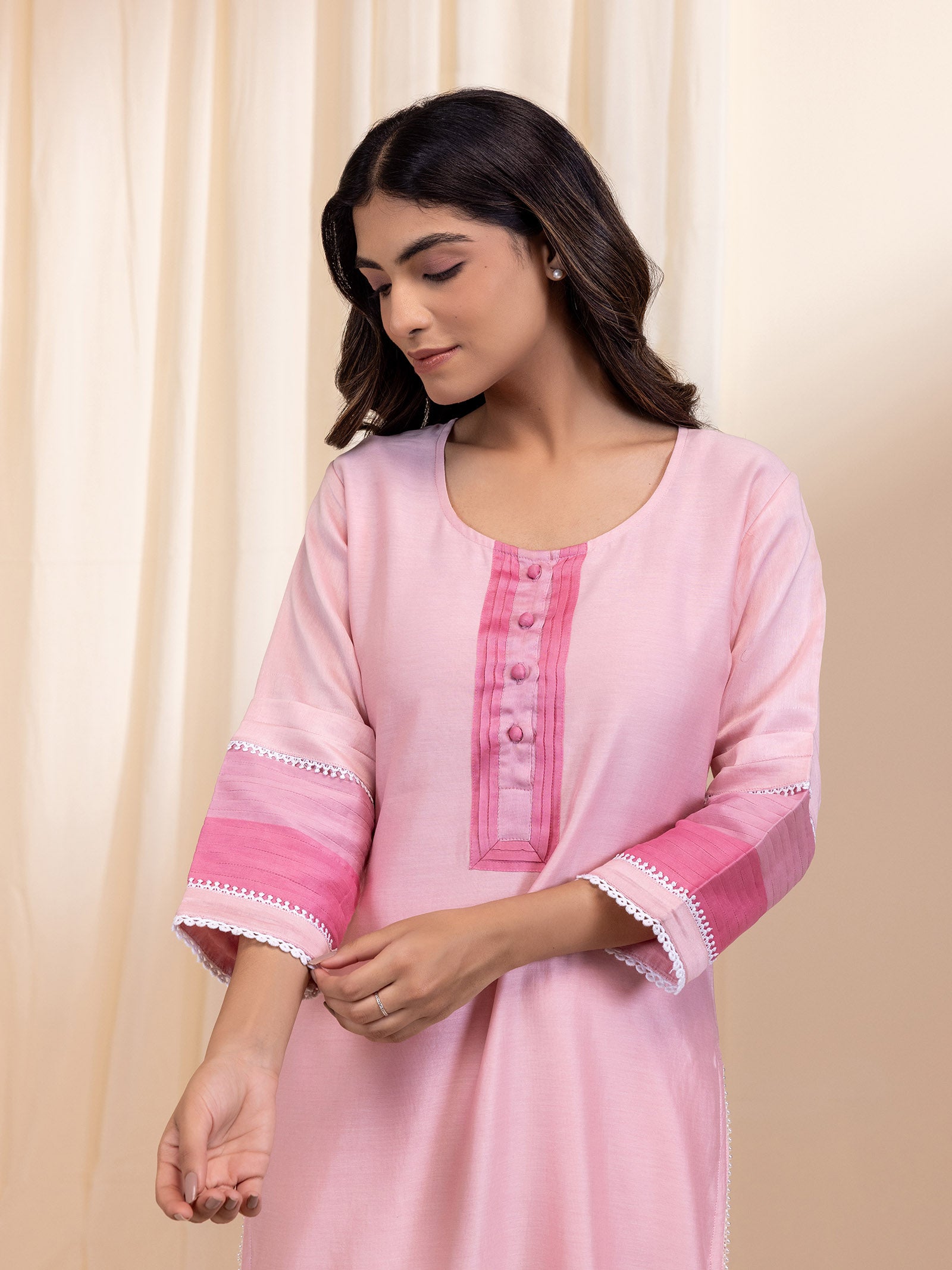 Ten Tones Chanderi Kurta