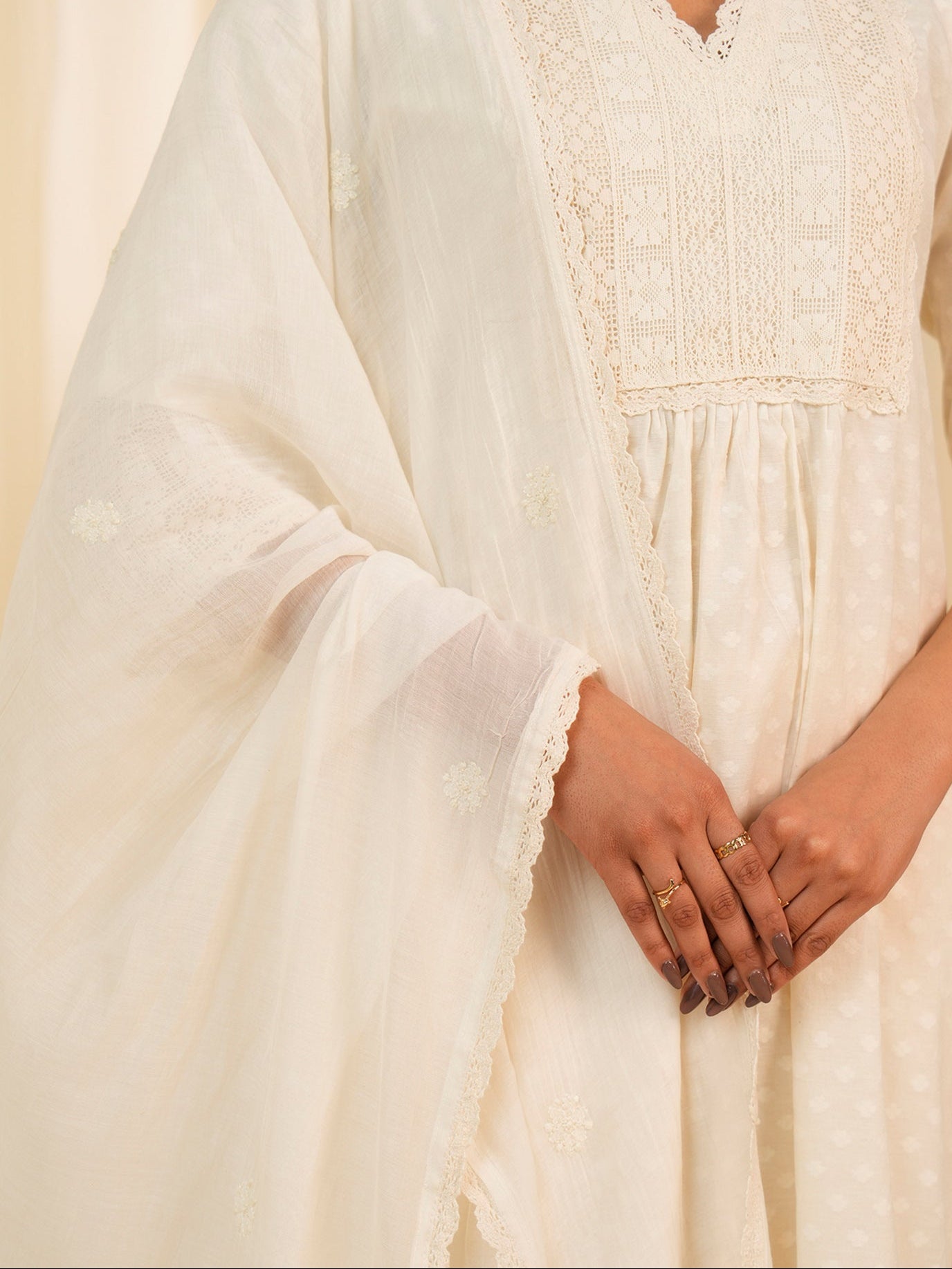 Tusker Chanderi Dupatta