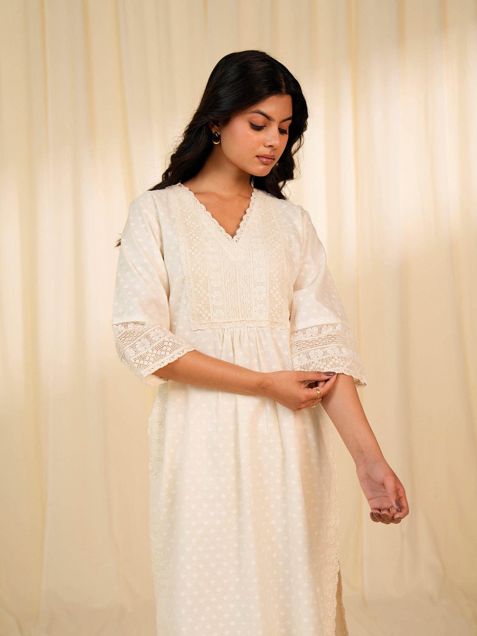 Tusker Chanderi Kurta