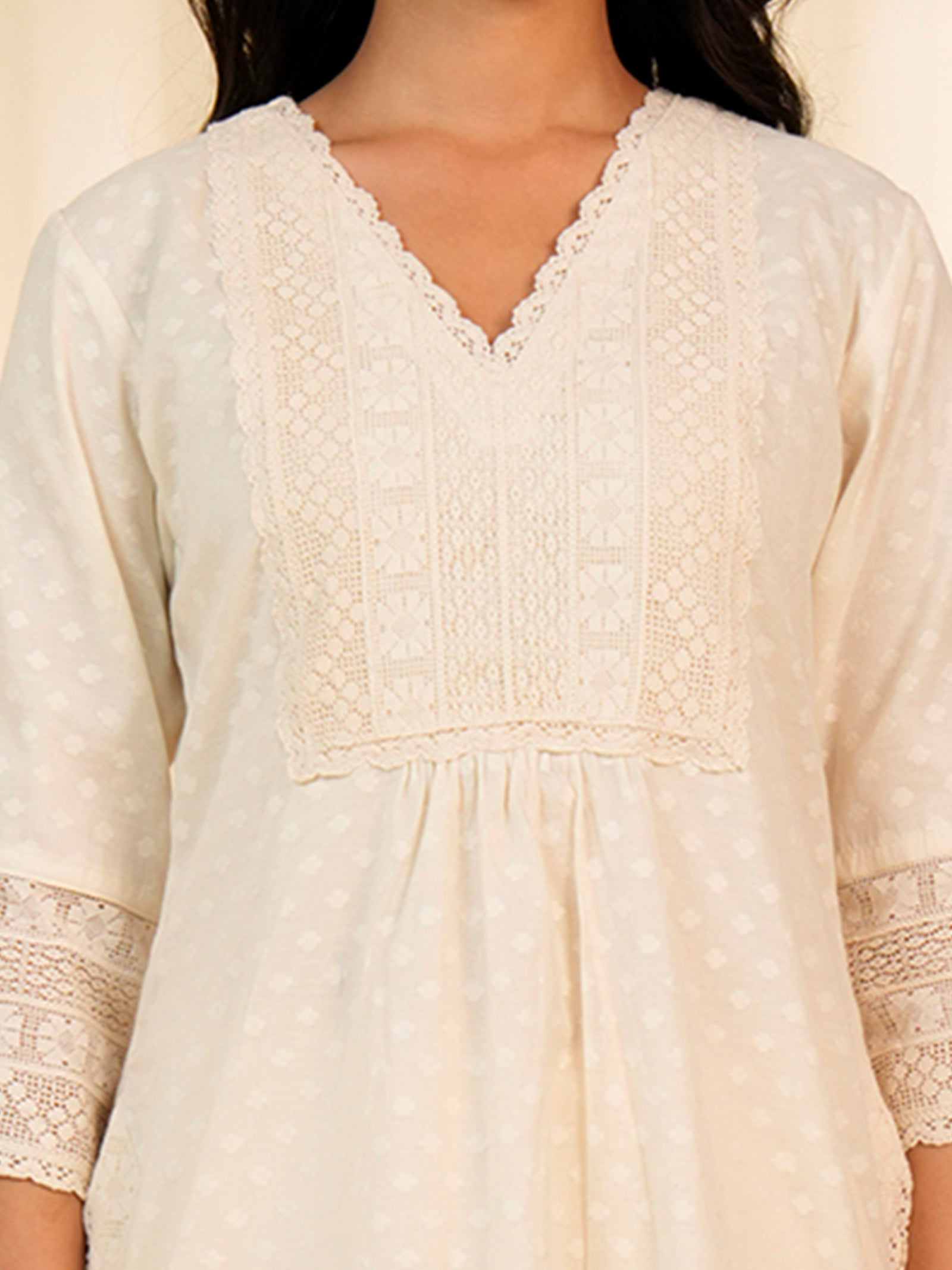 Tusker Chanderi Kurta