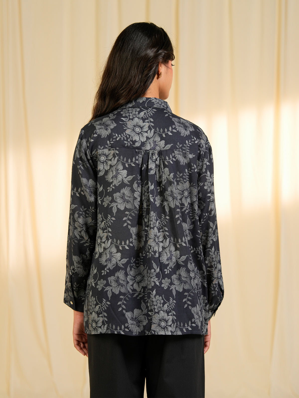Twilight Garden Viscose Shirt