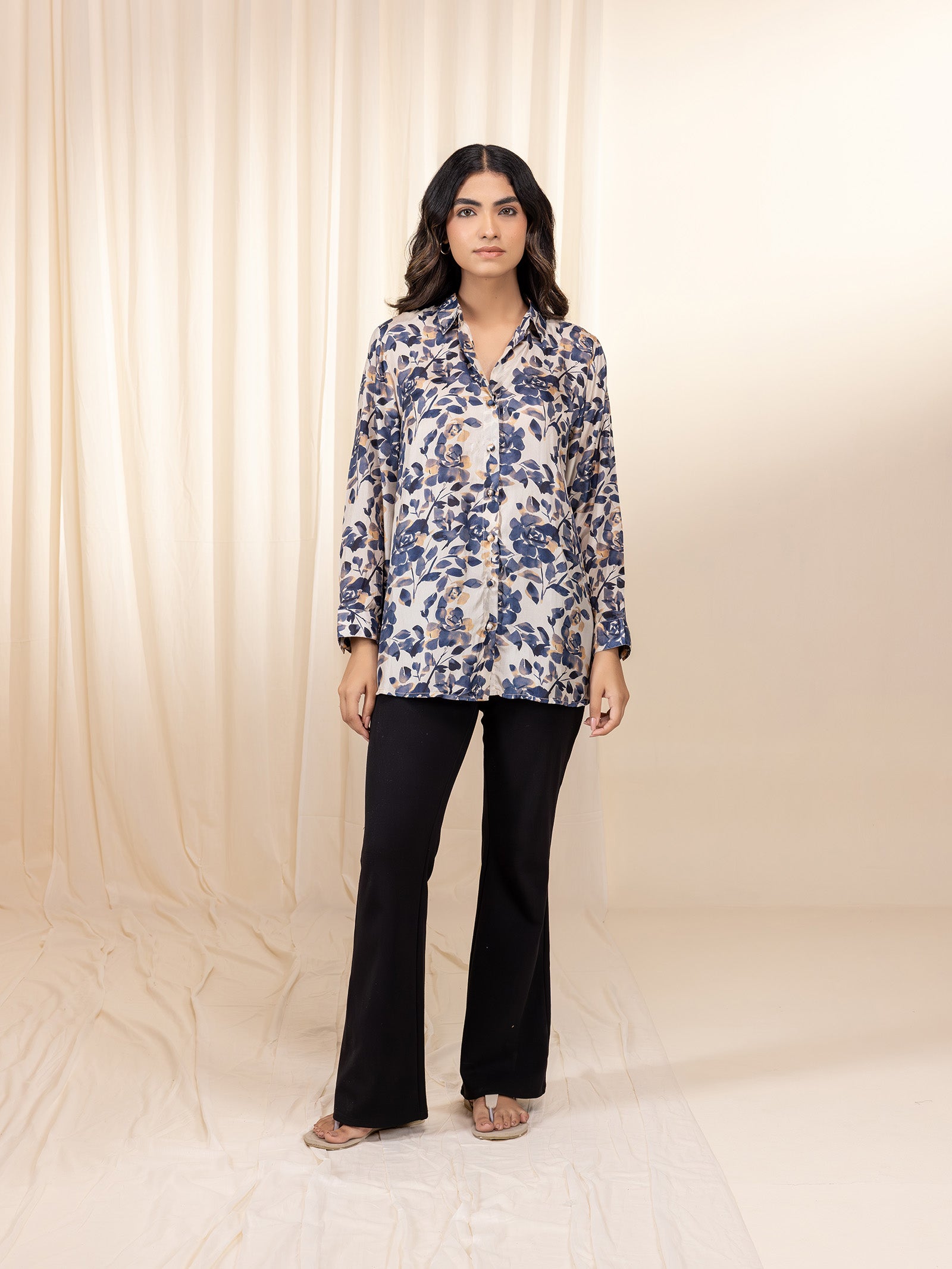 Vogue Silk Shirt - Tuscany