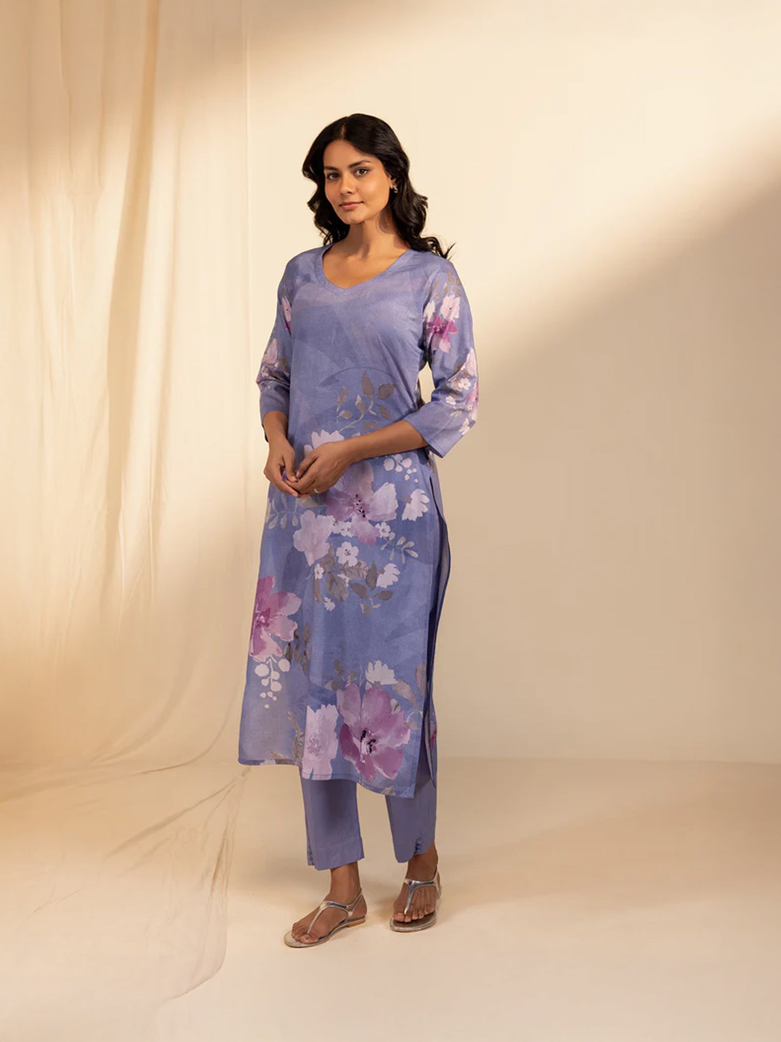 WITP Grape Cotton Kurta
