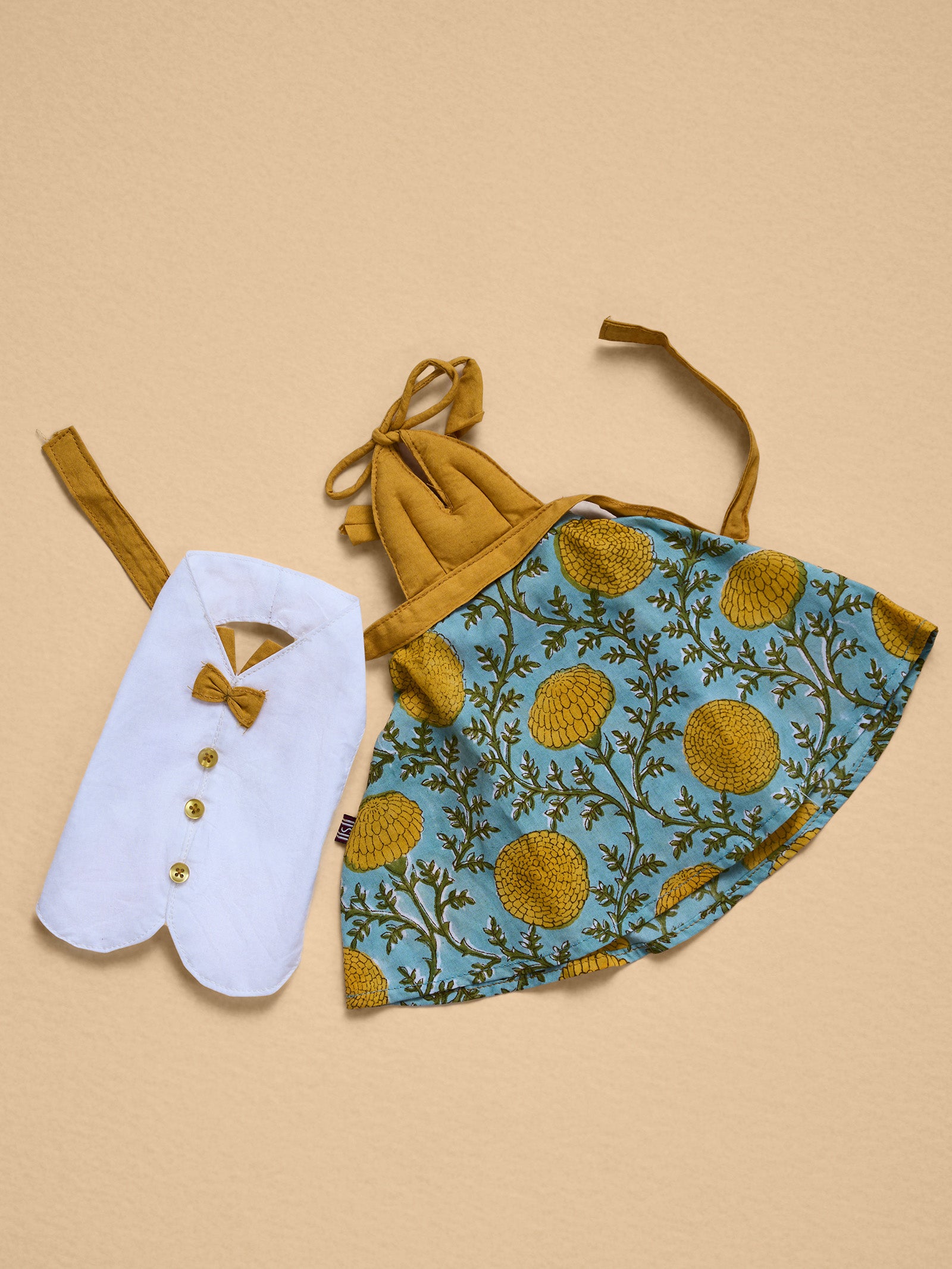 Wine Bottle Cover - Marigold Muse (Set of 2)