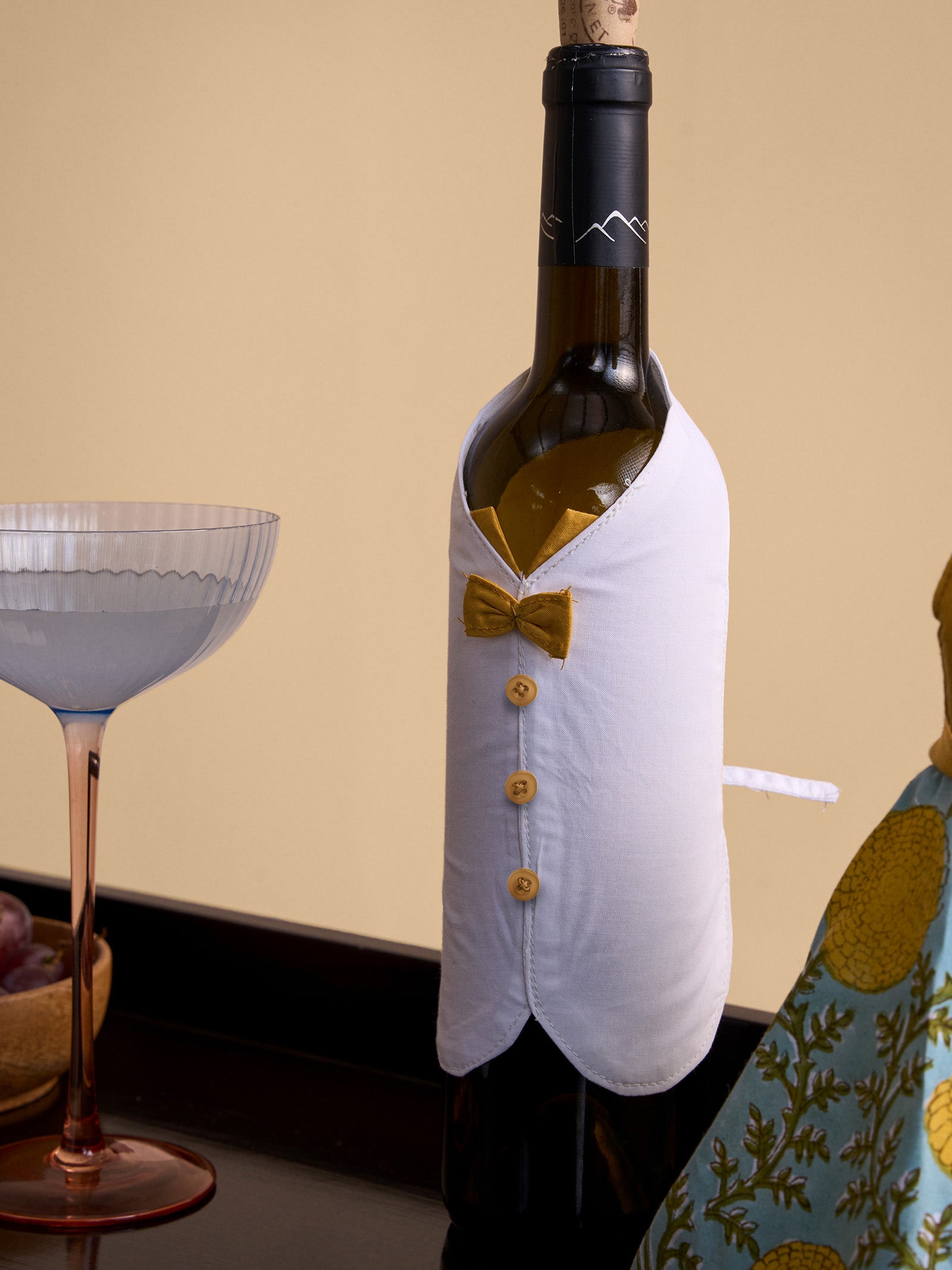 Wine Bottle Cover - Marigold Muse (Set of 2)