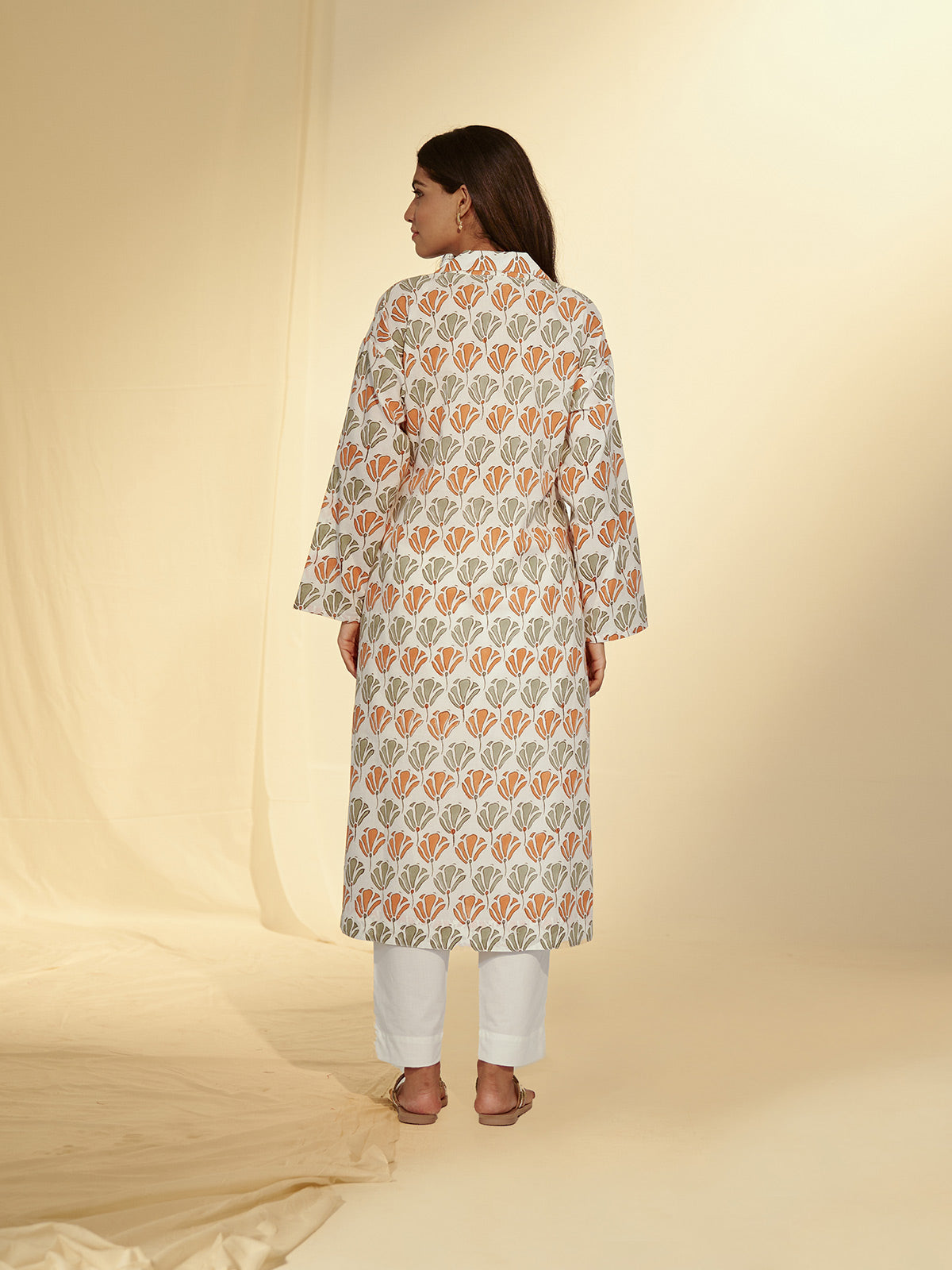 Citrus Cotton Kurta