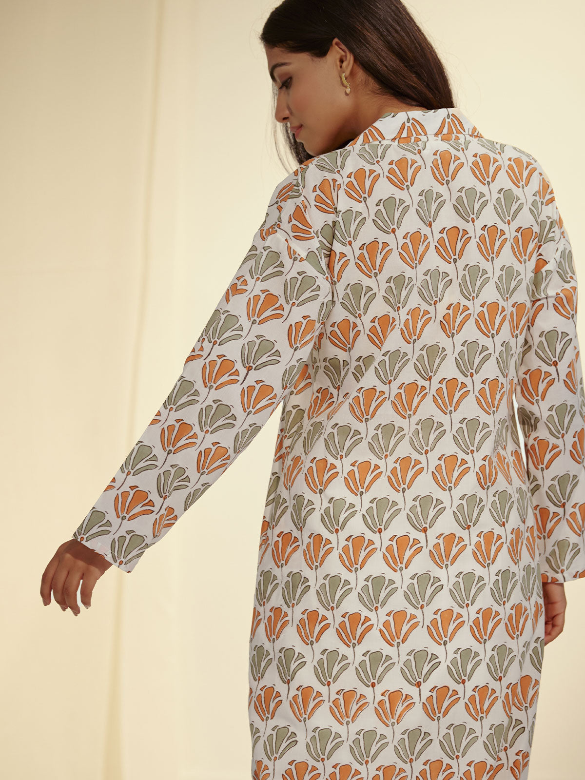 Citrus Cotton Kurta