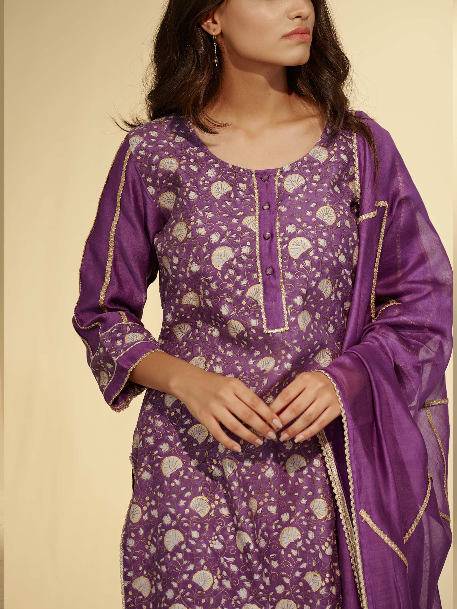 Goodness Chanderi Kurta