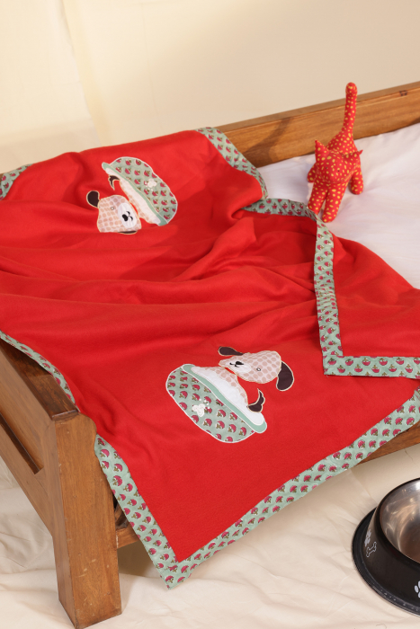 Red Doggy Blanket