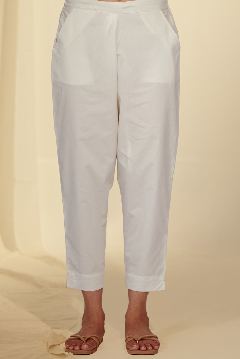 White Short - Seriously Short Cotton Pant