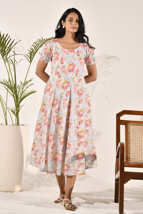 Winchester Rose Voile Dress