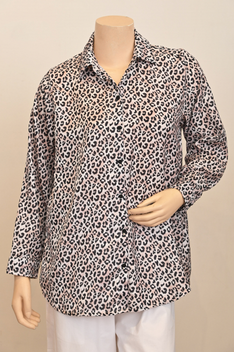 Panther Modal Satin Shirt